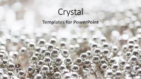  Presentation with silver christmas - Cool new slide deck with concept - close up of silver backdrop and a white colored foreground
