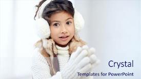  Presentation with diversity students friends happiness concept - Colorful theme enhanced with concept - happy little girl wear backdrop and a sky blue colored foreground