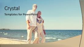  Presentation with family tourism - Amazing PPT layouts having family age travel tourism backdrop and a light blue colored foreground