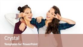  Presentation with people grief and mourning concept - Beautiful PPT layouts featuring kidspeace - people gesture and friendship concept backdrop and a coral colored foreground