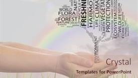  Presentation with sky rainbow - 