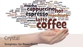  Presentation with taste - Slides enhanced with concept-conceptual-creative-hot-coffee background and a soft green colored foreground