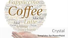  Presentation with taste - Cool new theme with concept-conceptual-creative-hot-coffee backdrop and a white colored foreground