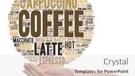  Presentation with taste - Cool new PPT theme with concept-conceptual-creative-hot-coffee backdrop and a white colored foreground