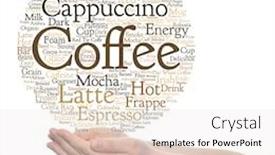  Presentation with taste - Slide deck having concept-conceptual-creative-hot-coffee background and a white colored foreground