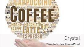  Presentation with taste - Beautiful slides featuring concept-conceptual-creative-hot-coffee backdrop and a white colored foreground