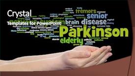  Presentation with parkinson disease - Cool new presentation theme with concept conceptual parkinson s disease backdrop and a  colored foreground