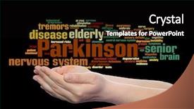  Presentation with parkinson disease - PPT layouts with concept conceptual parkinson s disease background and a  colored foreground