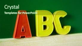  Presentation with education red - Beautiful PPT layouts featuring concept focus point on nearest backdrop and a  colored foreground