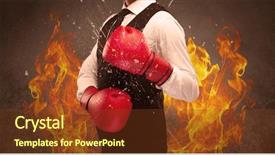  Presentation with strong - PPT layouts having concept illustrated with glowing residue background and a  colored foreground