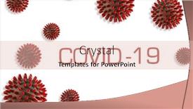  Presentation with health organization - Audience pleasing slide deck consisting of concept-images-of-covid-19 backdrop and a lemonade colored foreground