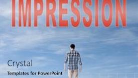  Presentation with sky - Amazing slide set having concept-of-abstract-concept backdrop and a light blue colored foreground