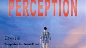  Presentation with sky - Slide set with concept-of-abstract-concept background and a teal colored foreground