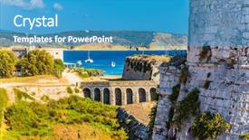  Presentation with greek mythology artemis - Slide set featuring concept of active photo ecological background and a teal colored foreground