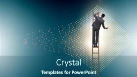  Presentation with data mining - Slides with concept-of-big-data background and a ocean colored foreground