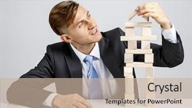  Presentation with resources - Audience pleasing PPT theme consisting of concept of business hierarchy backdrop and a soft green colored foreground