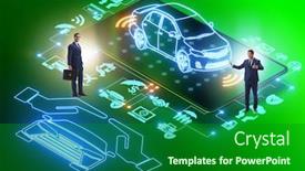  Presentation with insurance - Slide set having concept-of-buying-insurance-online background and a forest green colored foreground