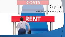  Presentation with challenge - PPT layouts having concept of challenge of running the business background and a white colored foreground