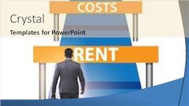  Presentation with challenge - Slides enhanced with concept-of-challenge-of-running background and a blonde colored foreground