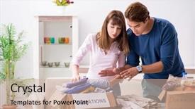  Presentation with charity - Audience pleasing slide deck consisting of concept of charity with donated backdrop and a soft green colored foreground