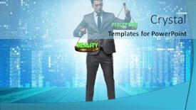  Presentation with perception - Presentation featuring concept-of-choosing-perception background and a light blue colored foreground