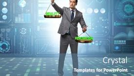  Presentation with perception - Slides enhanced with concept-of-choosing-perception background and a teal colored foreground