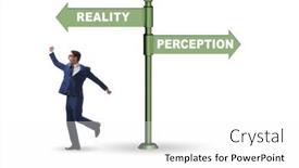  Presentation with perception - PPT layouts featuring concept-of-choosing-perception background and a white colored foreground