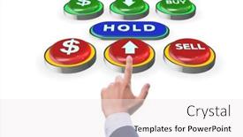  Presentation with commercial - Theme having concept-of-commercial-choices-between background and a sky blue colored foreground