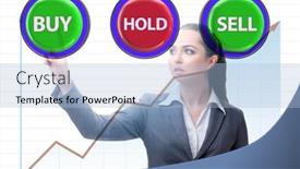  Presentation with commercial - Amazing presentation design having concept-of-commercial-choices-between backdrop and a light blue colored foreground