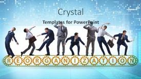  Presentation with conveyor belt - Cool new slide set with concept-of-conveyor-belt backdrop and a light blue colored foreground