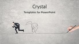  Presentation with grim reaper - Cool new presentation theme with running and a grim reaper backdrop and a light gray colored foreground