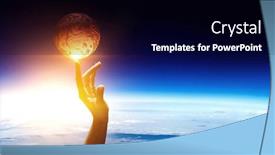  Presentation with exploration - Audience pleasing slide set consisting of concept of deep space exploration mixed media backdrop and a black colored foreground