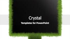  Presentation with eco friendly - Amazing presentation theme having concept of eco-friendly monitor backdrop and a  colored foreground