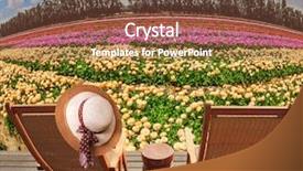  Presentation with rural women - Beautiful PPT layouts featuring concept of ecological tourism straw women's hat on a back a sun lounger wooden chaise lounges in the meadow with flowers concept of ecological tourism rural rest backdrop and a tawny brown colored foreground