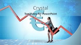  Presentation with inflation - Audience pleasing PPT layouts consisting of concept-of-economic-crisis backdrop and a arctic colored foreground