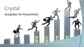  Presentation with covid coronavirus - Colorful slides enhanced with concept-of-economic-crisis backdrop and a white colored foreground