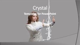  Presentation with renewable energy atmospheric pollution concept - Cool new presentation theme with concept of electricity high backdrop and a gray colored foreground