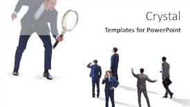  Presentation with monitoring - Amazing PPT layouts having concept-of-employee-monitoring backdrop and a white colored foreground