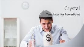  Presentation with dining - Cool new theme with concept of expensive dining in restaurants backdrop and a white colored foreground