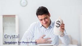  Presentation with dining - PPT layouts enhanced with concept of expensive dining in restaurants background and a sky blue colored foreground