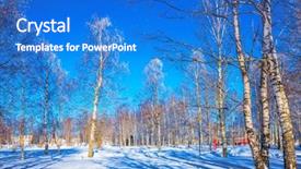  Presentation with ecotourism - Presentation consisting of concept of extreme and ecotourism background and a cobalt blue colored foreground