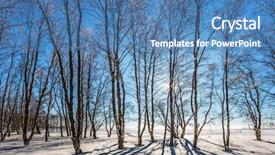  Presentation with dull - Theme consisting of concept of extreme and ecotourism background and a teal colored foreground