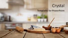  Presentation with food preparation - Amazing presentation having concept of food preparation kitchen backdrop and a mint green colored foreground