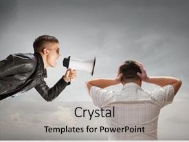Concept Of Generation Conflict PPT template 24 | CrystalGraphics