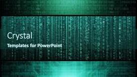  Presentation with computer hacker - PPT theme having concept-of-hacker-attack-virus background and a  colored foreground