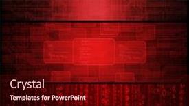  Presentation with dark web - Presentation with concept-of-hacker-attack-virus background and a wine colored foreground