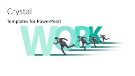  Presentation with hard work - PPT theme enhanced with concept-of-hard-work background and a white colored foreground