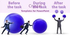  Presentation with training - PPT layouts enhanced with concept-of-importance-of-training background and a pink colored foreground