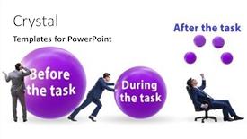  Presentation with training - Presentation theme having concept-of-importance-of-training background and a white colored foreground