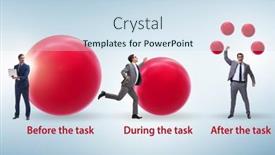  Presentation with training - Presentation consisting of concept-of-importance-of-training background and a sky blue colored foreground